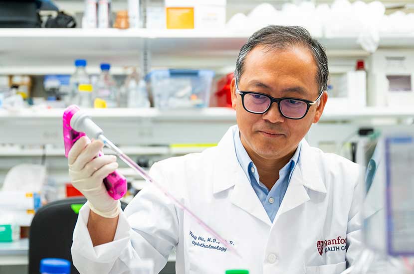 Treatment Accelerator Initiative 1 Dr. Yang Hu In The Laboratory